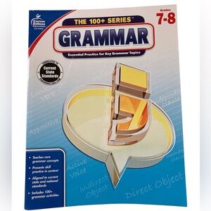 Grammar Workbook for Grades 7-8
100+ Activities English Homeschool/Practice